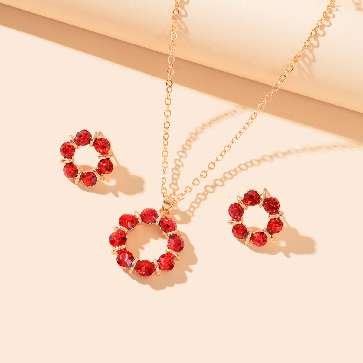 Colourful Rhinestone Flower