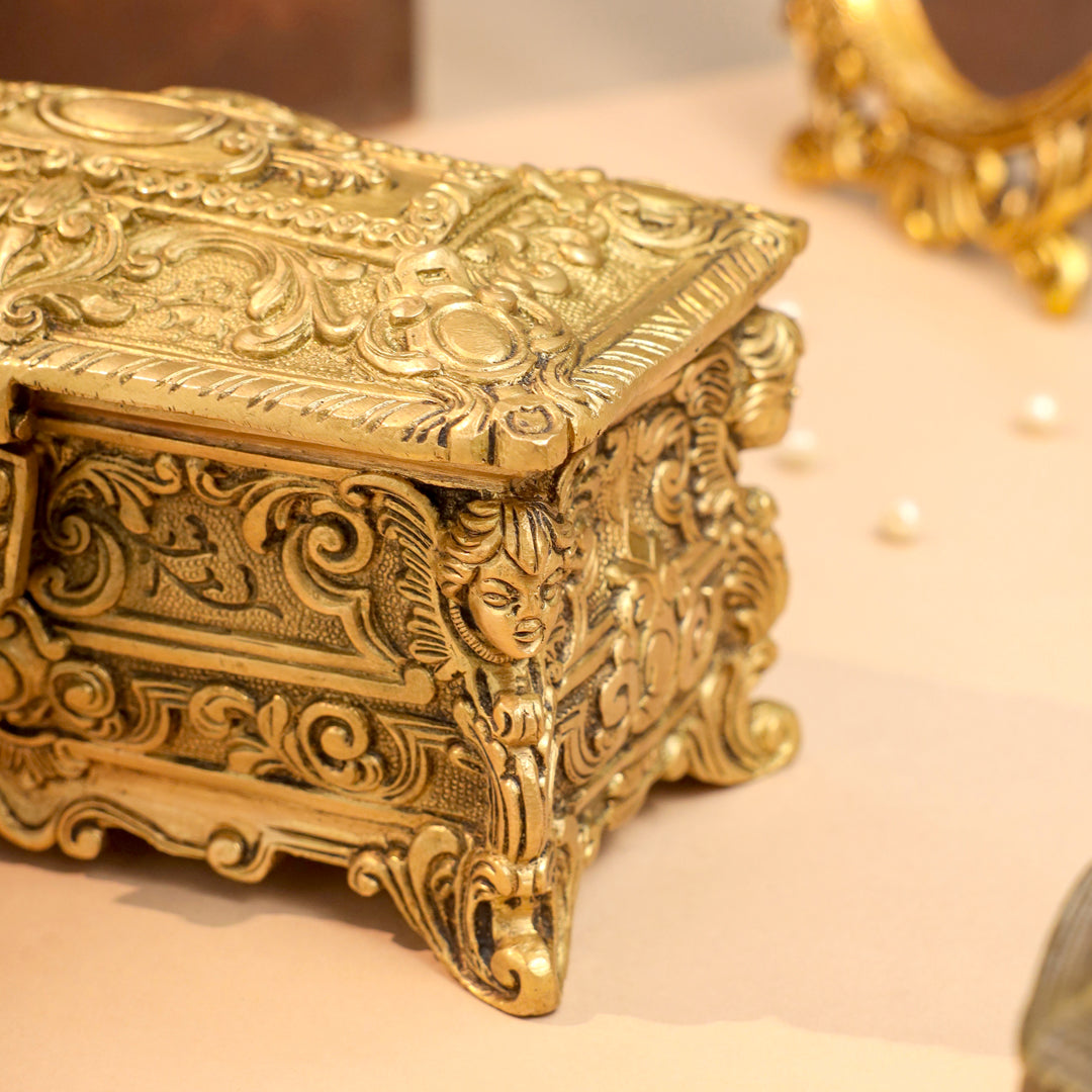 Brass Jewellery Box