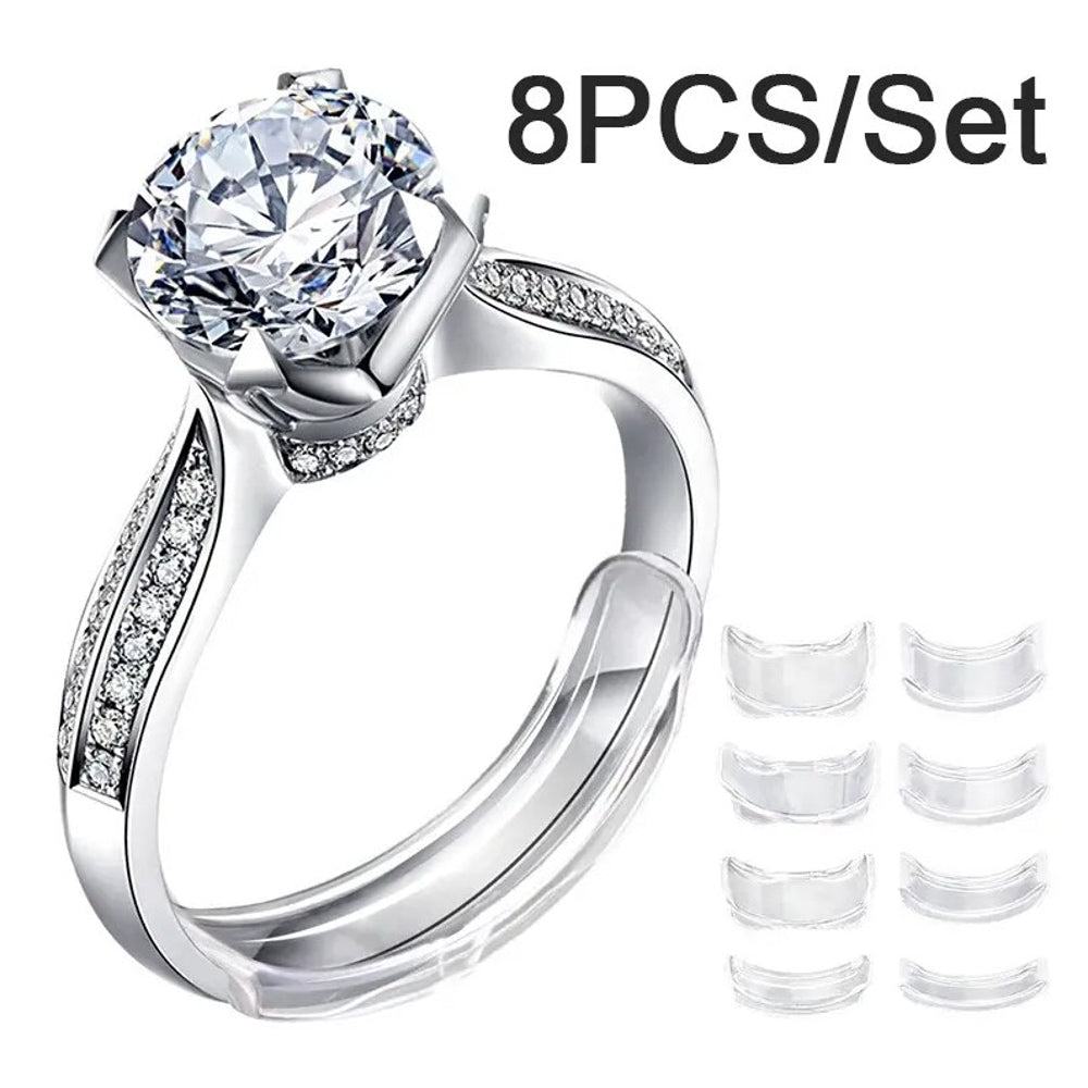Ring Sizer Adjuster for Loose Rings,8pcs ZA1005-1
