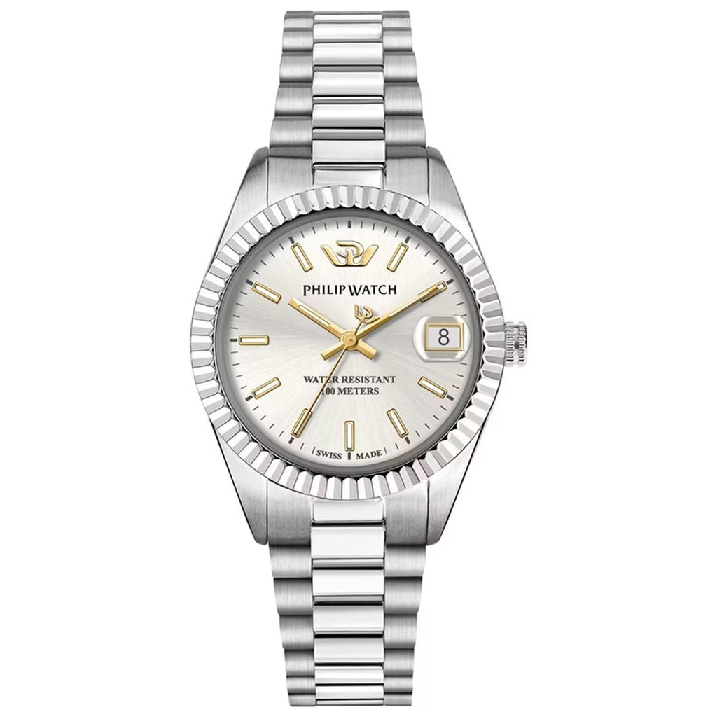Men's Silver & Gold elegant Watch
