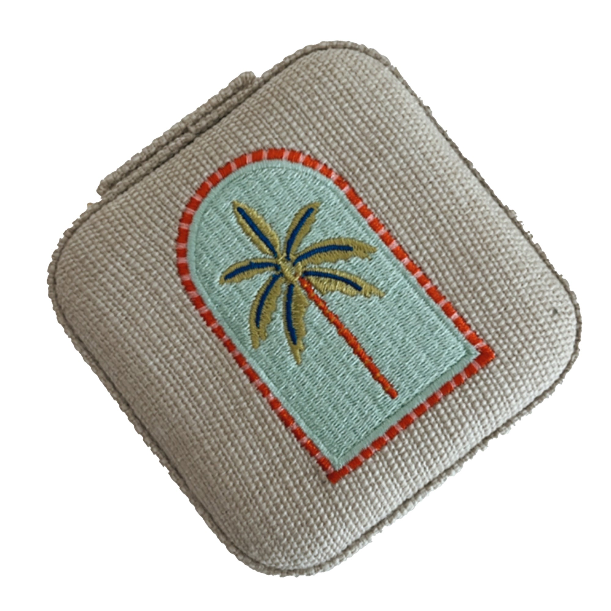 Small Jewellery Box-Natural Palm