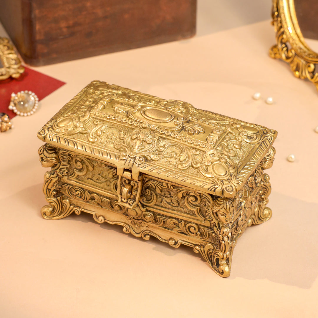 Brass Jewellery Box