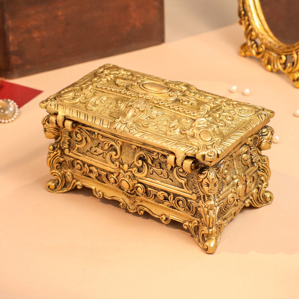 Brass Jewellery Box