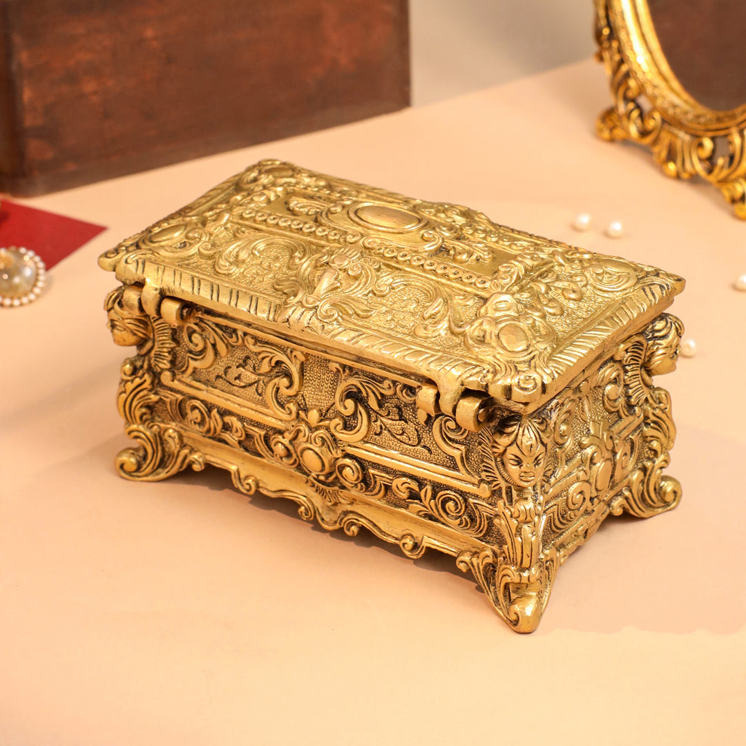 Brass Jewellery Box