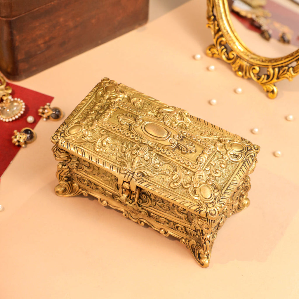 Brass Jewellery Box