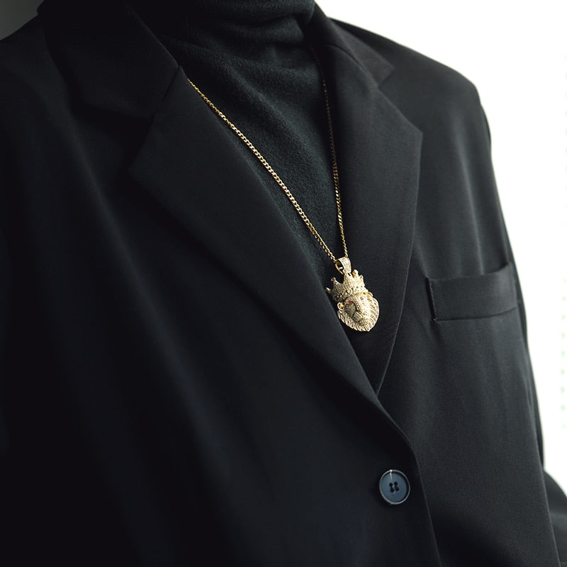 Lion Head Pendant